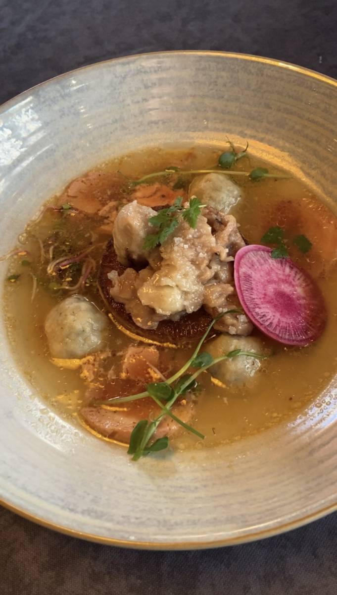 Douceur gourmande autour d'un bouillon