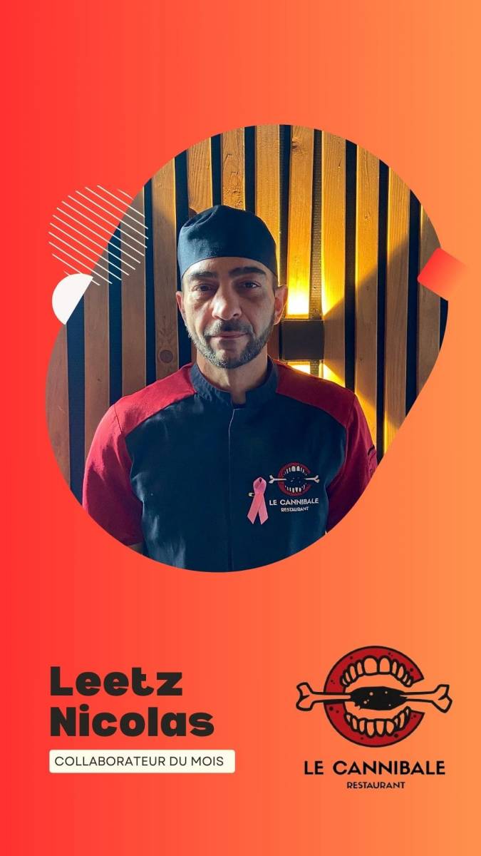 Élection d'Octobre du Collaborateur du Mois au Cannibale